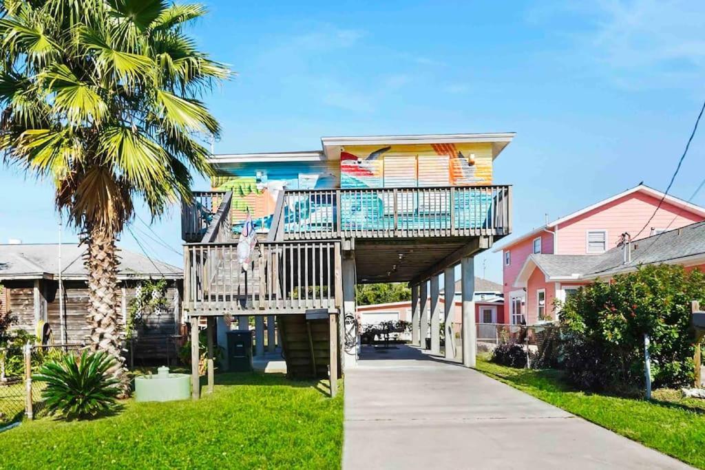 Galveston Beach House Family/Pet Friendly Kültér fotó