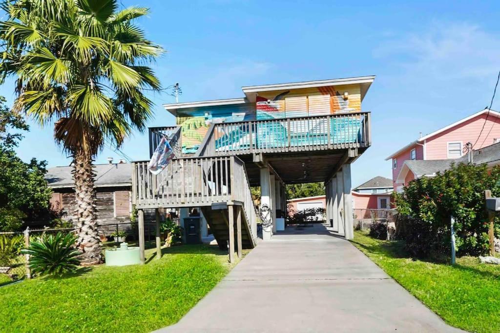 Galveston Beach House Family/Pet Friendly Kültér fotó